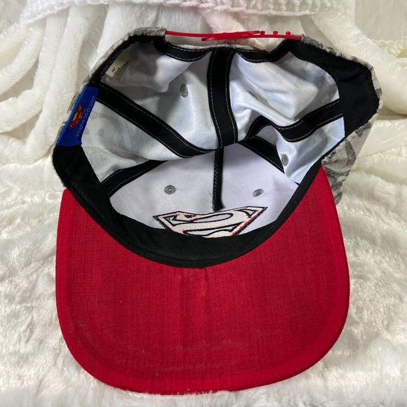 DC Comics Superman Camouflage Youth Snapback Hat - Picture 8 of 8